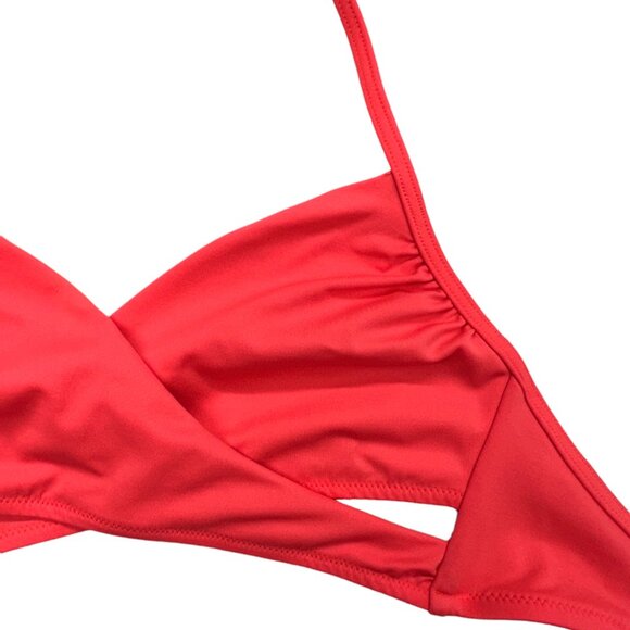 PINK Victoria's Secret Crisscross Front Swim Top (S) - Picture 7 of 8